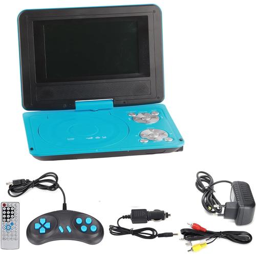 Lecteur DVD Mobile, Lecteur DVD HD Portable pour Enfants De 6,8 Pouces, Lecteur TV De Voiture Multifonctionnel Et Pratique pour