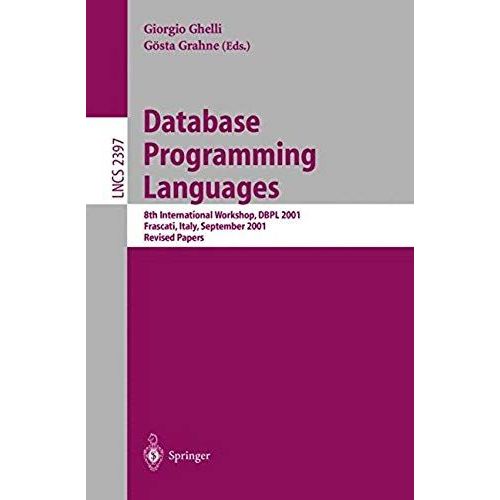 Database Programming Languages