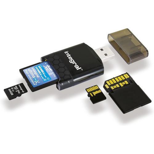 Card Reader Card Reader Memory Lecteur de Cartes SD et Micro SD UHS-II USB 3.0 Adaptateur de Carte mémoire