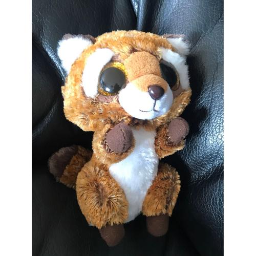 Ty36941 - Beanie Boo's - Peluche Rusty Le Raton Laveur 15 Cm