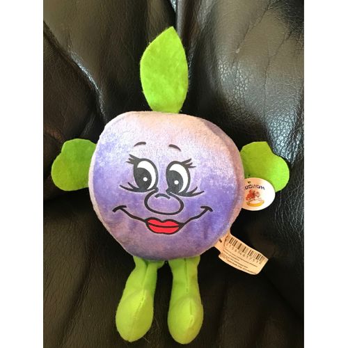 Doudou Peluche Aubergine Forest Distribution Pluchon 16cm