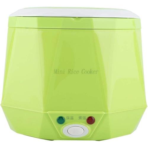 Green Lunch Box Chauffante Électrique 24v Pour Camion 1,6 L Cuiseurs À Riz Boîte Repas Pour Chauffeurs Voyage Pique-Nique,