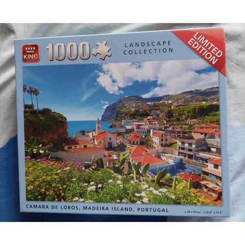 Puzzle 1000 Pièces Camara De Lobos, Ile De Madeire Portugal
