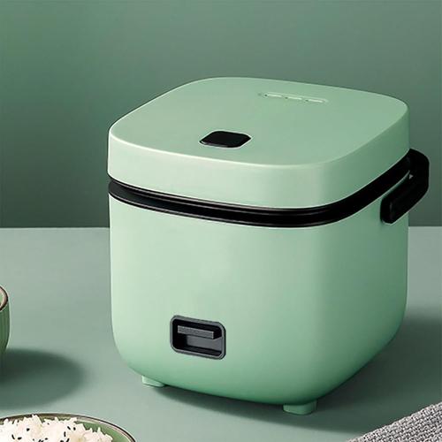 Green Vert Cuiseurs à Riz pour 2 Personnes, Petit cuiseur à Riz Portable entièrement Automatique, Mini cuiseur à Riz 1,2 L, Petit