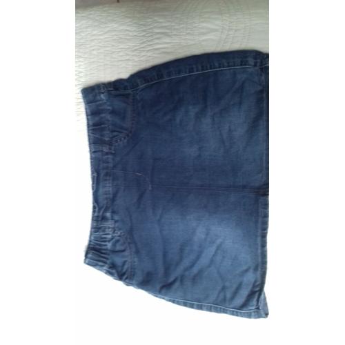 Jupe Courte Strench Jean Taille 36
