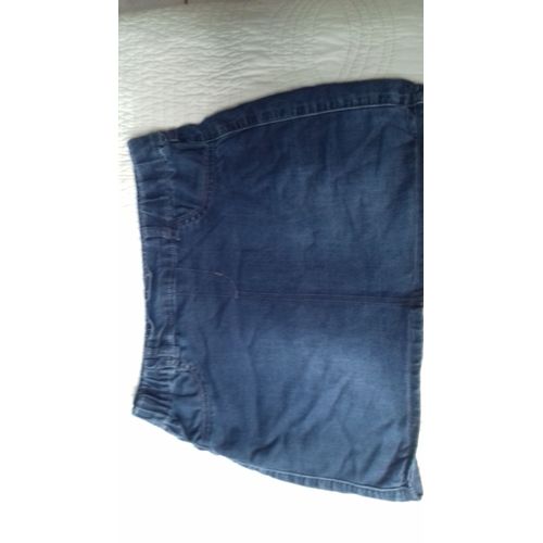 Jupe Courte Strench Jean Taille 36