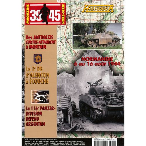 Historica N°50 (Hs 92) Janvier 2007 - Normandie, 6 - 16 Août 1944 50