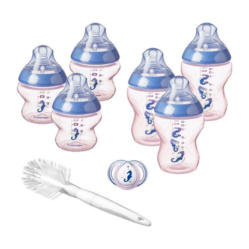 Starter Kit De Naissance Biberons Rose Bleu Tommee Tippee