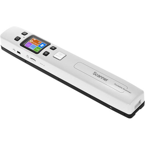 Scanner portatif,iScan02 Portable Baguette Portable Document/Livre/Images Scanner 1050DPI Résolution Numérisation à Grande Vitesse