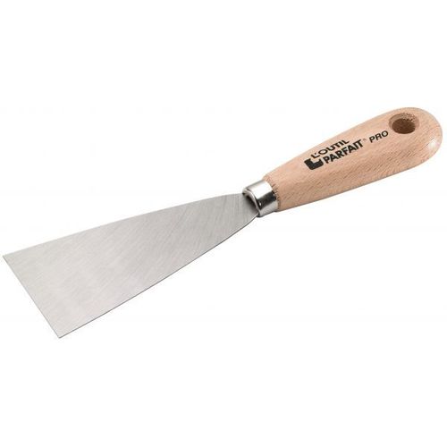Couteau peintre acier 3 cm bois - l'outil parfait