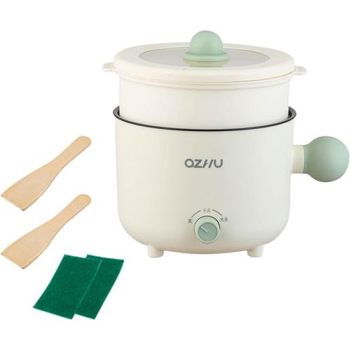 avec vapeur Mini cuiseur multifonctionnel, cuiseur à ramen, cuiseur à nouilles antiadhésives, poêle électrique, cuiseur à riz