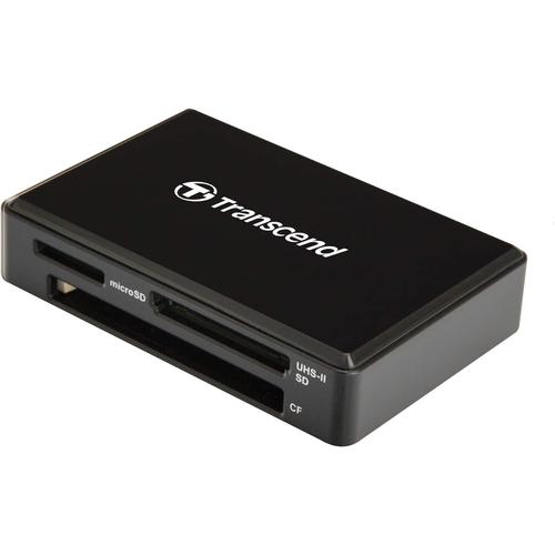 Noir Noir USB 3.1 Gen 1 Lecteur de Cartes Multifonctions pour Cartes mémoire SD UHS-II TS-RDF9K2