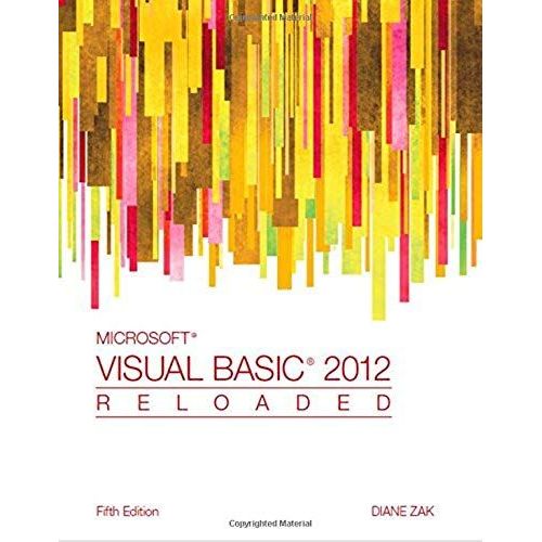 Microsoft¿ Visual Basic 2012