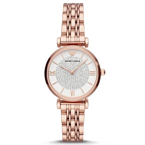 Montre Emporio Armani En Acier Rose