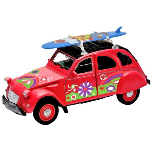 2 Cv Surf Rouge Miniature-Welly