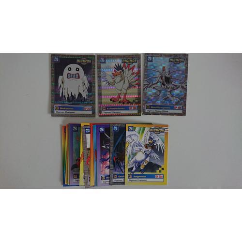 Lot 20 Cartes Digimon
