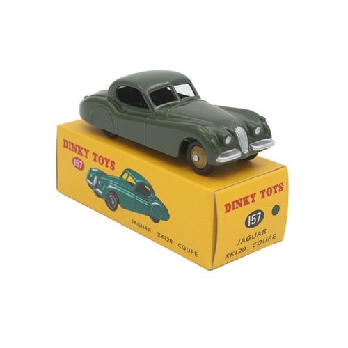 Dinky Toys 157 - Jaguar Xk120coupé, Vert, 1:43, 5720cmc006-Dinky Toys