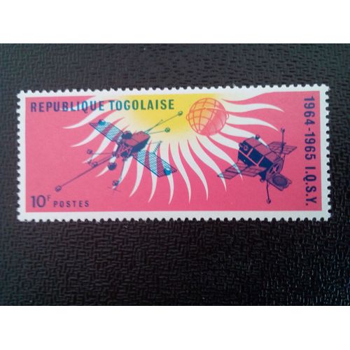 Timbre Togo Yt 429 Oggo & Mariner 1964 ( 3912 )