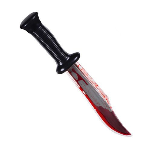 Couteau Assassin Ensanglanté 33 Cm Taille Unique