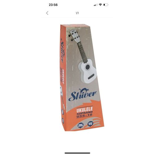 Ukulele Soprano Uss-10 Blanc