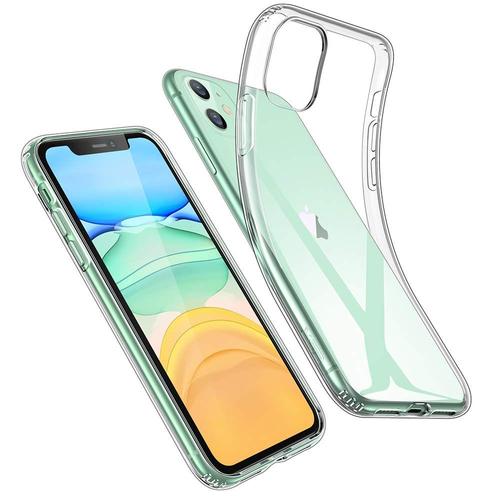 Apple Iphone 11 (6.1) Housse Etui Housse Coque De Protection Silicone [Transparent]