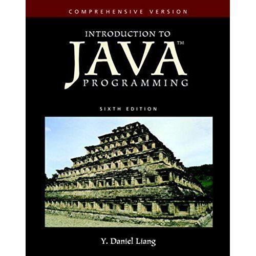 Introduction To Java Programming-Comprehensive Version (6th Edition) (Goal Series)