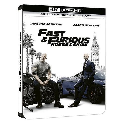 Fast & Furious : Hobbs & Shaw - 4k Ultra Hd + Blu-Ray - Édition Boîtier Steelbook