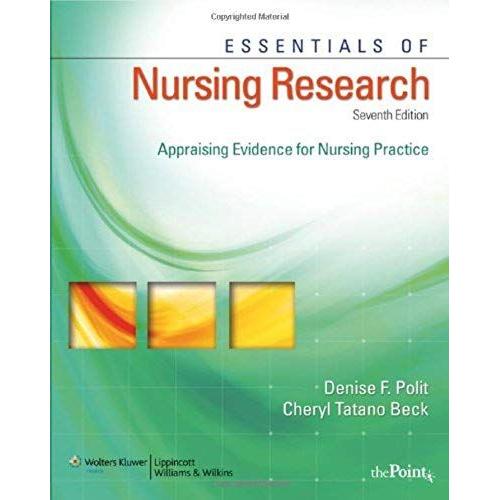 Essentials Of Nursing Research