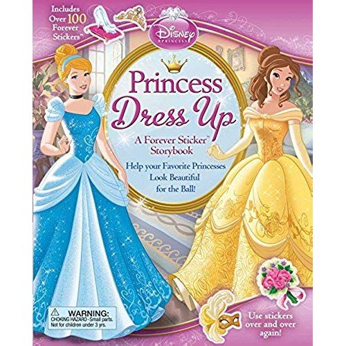 Disney Princess: Princess Dress Up: A Forever Sticker Storybook