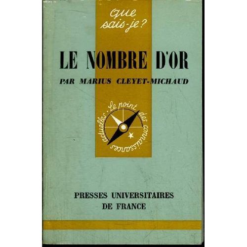 Que Sais-Je? N° 1530 Le Nombre D Or