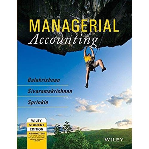 Managerial Accounting