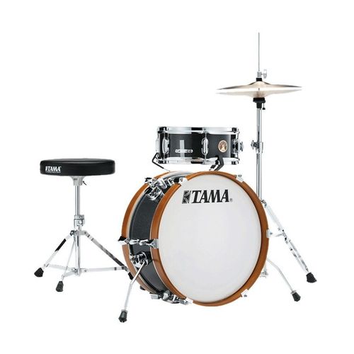 Tama Club-Jam Mini Ljk28s-Ccm Charcoal Mist - Batterie Acoustique 2 Fûts (Sans Cymbales Ni Accessoires)