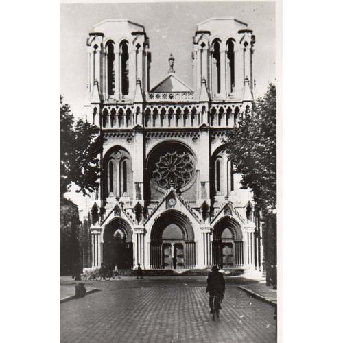 Cpa Noir Et Blanc - Dentelee N° 317 Nice Notre Dame - Edition Ruynat