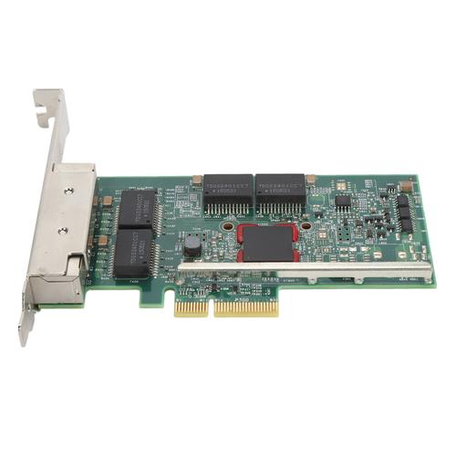 Carte réseau PCIe X4 BCM5719 carte réseau Gigabit Ethernet Quad port avec indicateur LED pour serveur