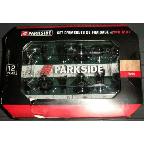 Set d'embouts de fraisage Parkside pour bois (PFB 12 A1)