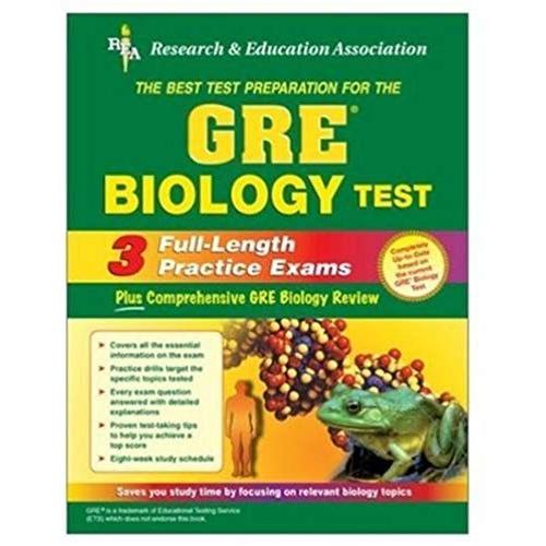 The Best Test Preparation For The Gre Biology Test (Gre Test)