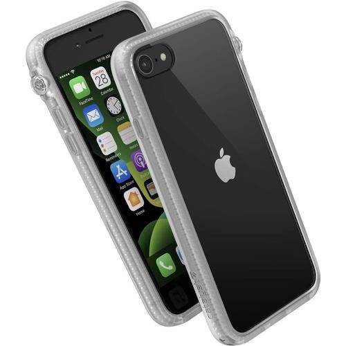 Coque À Impact Pour Iphone Se 2022, Compatible Avec Iphone 8/7, Dragonne Incluse, Chargement Sans Fil, Protection Contre Les Chutes, Interrupteur Muet Rotatif ¿ Transparent