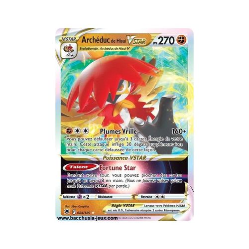 Archéduc De Hisui Vstar - Eb10 084/189 - Astres Radieux