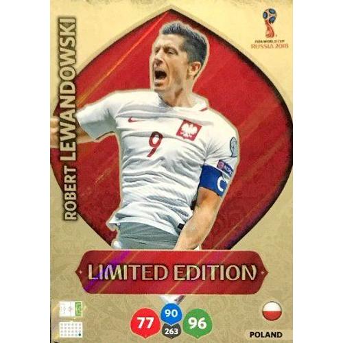 Le-Rl Robert Lewandowski - Poland - Panini Adrenalyn Xl Fifa World Cup Russia 2018 Carte Football