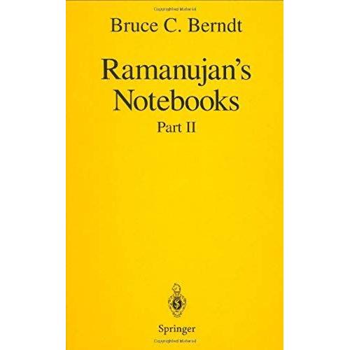 Ramanujan¿S Notebooks