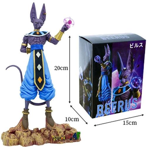 Figurine Dragon Ball Z Beerus Super Dieu De La Destruction Figurines D'anime Modèle De Collection Jouet Enfants Cadeaux 30cm