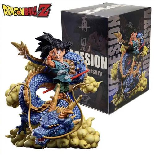 Action Figure Dragon Ball Goku Kid Drago Shenron Statua Da Collezione Anime