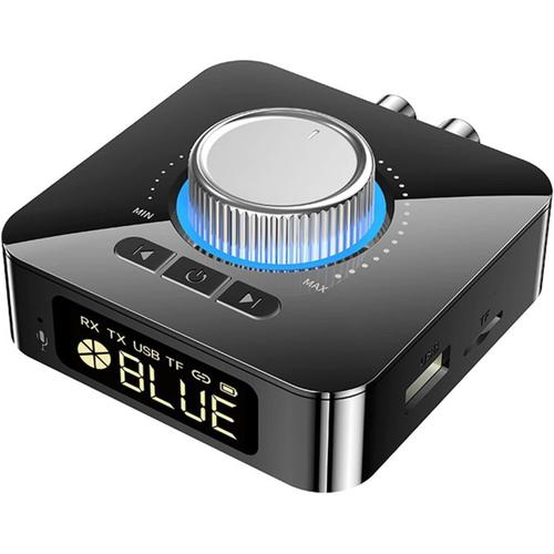 Emetteur Recepteur Bluetooth Pour Tv Vers Casque Avec Affichage Numerique Et Adaptateur Audio Bluetooth Pour Tv Home Cinema Stereo