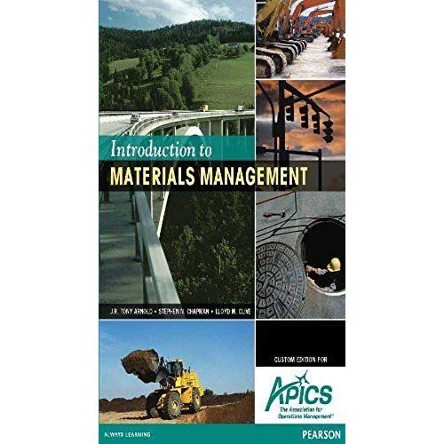 Introduction To Materials Management (Custom Edition For Apics)