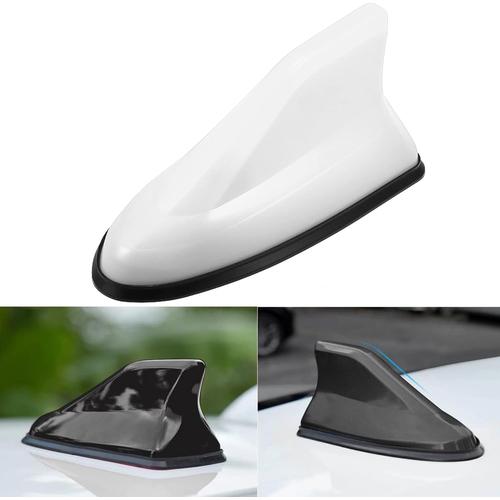 Antenne Voiture Requin Pour Renault Kadjar Captur Koleos Talisman Grand Scenic Clio 4 3 2 1 Megane Iv, Aileron De Requin Antenne Radio Voiture Fm/Am Base Étanche, Accessoire Voiture,White