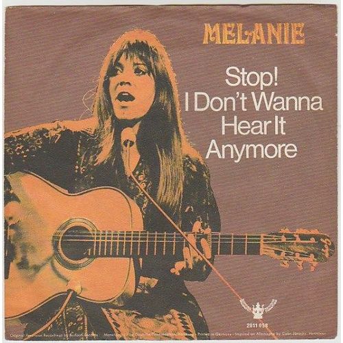 Stop I Don't Wanna Hear It Anymore / The Good Guys (Pressage Allemand)