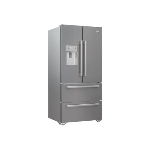 Réfrigérateur américain Beko GNE60532DXPN - 539 litres Classe F Acier inoxydable