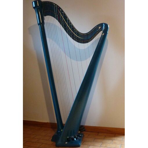 Harpe BUDIN simple mouvement 36 cordes modèle Pandora