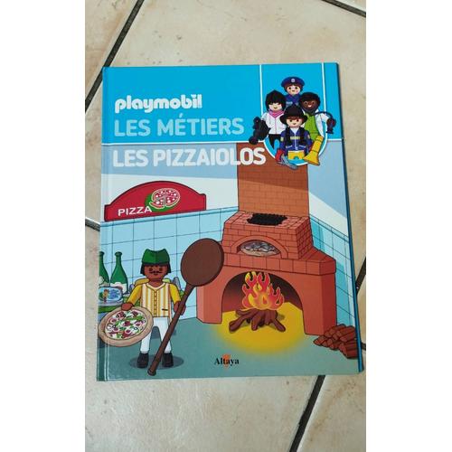 Livre Playmobil Les Métiers " Les Pizzaiolos" Numéro 6