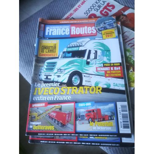 France Routes 420 De 2017 Mack Rd686,Scania R450 Highline,Iveco Strator,Renault K440 8x4,